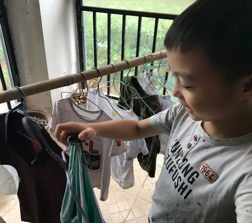 101班第十六周感恩作业——我会晾衣服啦