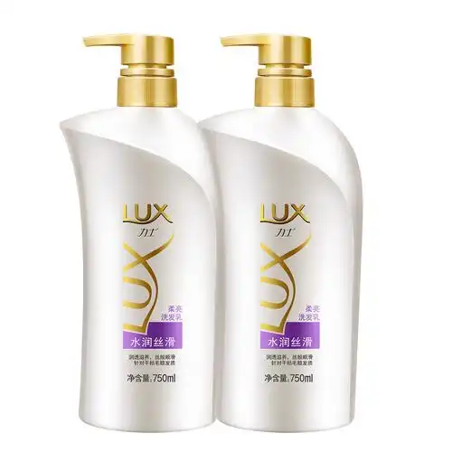 天猫超市力士水润丝滑洗发乳洗发露750ml2秀发柔顺