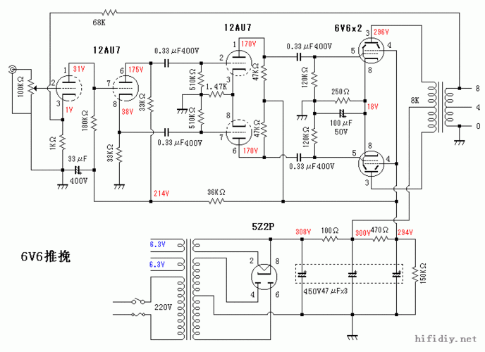 胆机制作新作6p6p推挽