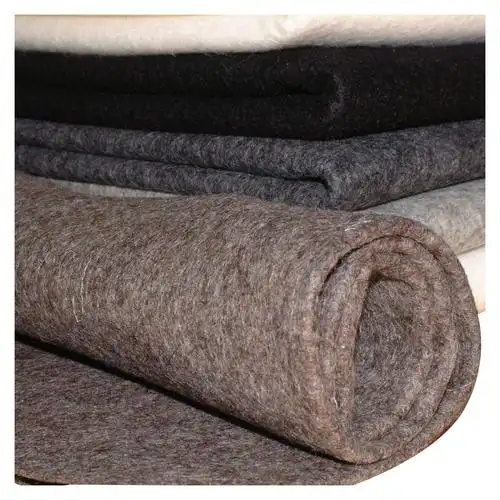 美利奴羊毛毡 工厂按需定制材质规格 爱马仕品牌包用彩色羊绒毡布