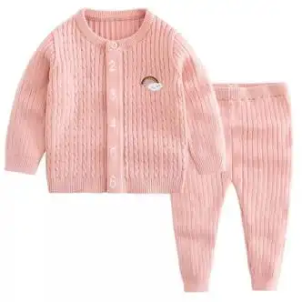 迪弟尼heydidy新品宝宝毛衣男女套装婴幼儿毛线衣新生儿打底针织衫