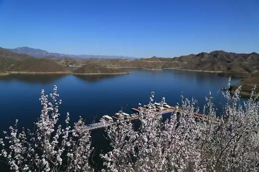 安格庄水库碧波荡漾. 保定市水利局供图