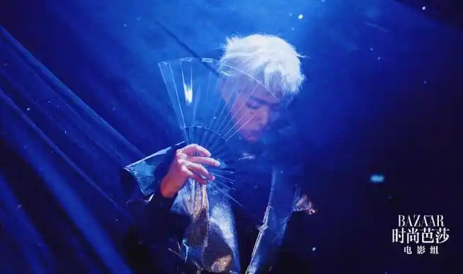 肖战##肖战芭莎破纪录##肖战时尚芭莎##肖战最美表演预告##肖战银发