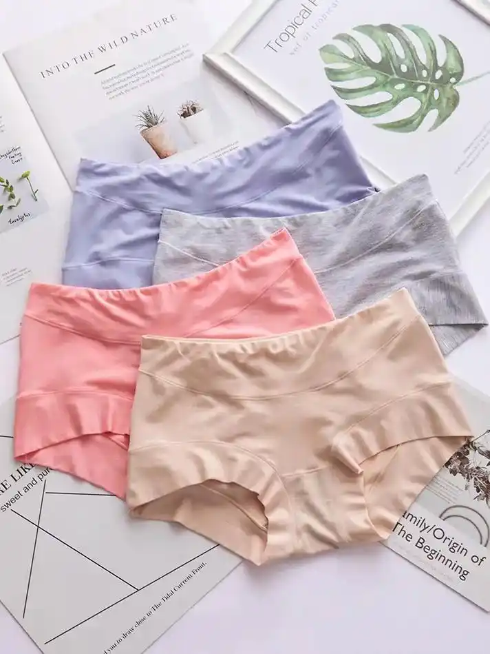 莫代尔 小平角女士三角裤.#上热门 石墨烯抗菌底裆 瞬间干爽 - 抖音