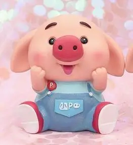 大海模具屁屁猪22cm 石膏像乳胶模具 儿童益智手工制作diy