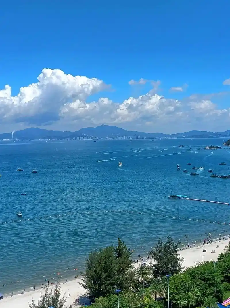 惠州巽寮湾美景.98去巽寮湾过七夕了,总要去一趟海边,抓住暑 - 抖音