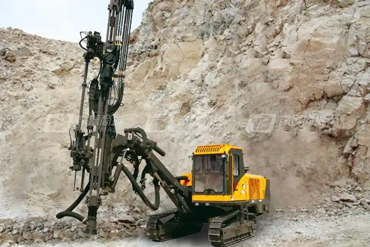 烟台全进jd-1400e履带式液压凿岩机图片