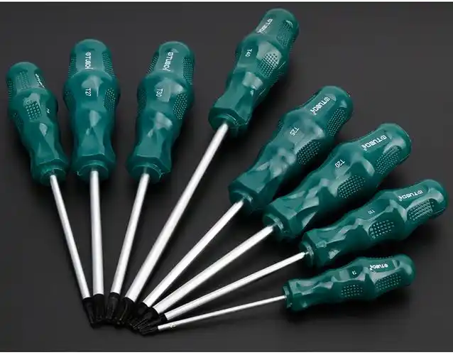 敬平梅花螺丝刀小号米字改锥加长t10花型梅花起子6角内六角螺丝批套装