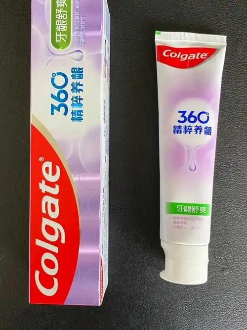 colgate高露洁360精粹养龈舒爽清火去口气牙膏180g