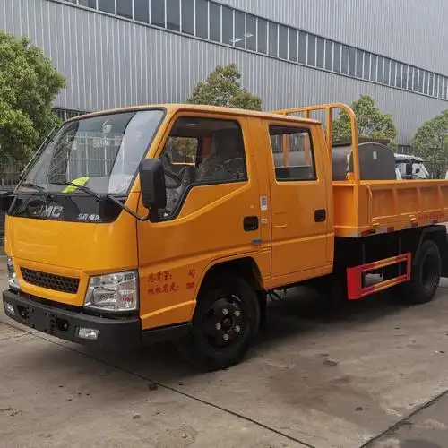 东风翻斗车厂家 双排座工程自卸车 双排座自卸小货车 东风双排座自卸