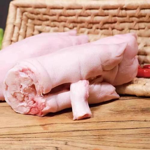新鲜猪蹄生鲜冷冻生猪蹄10只带筋猪蹄整只小香猪蹄子猪爪猪脚前蹄