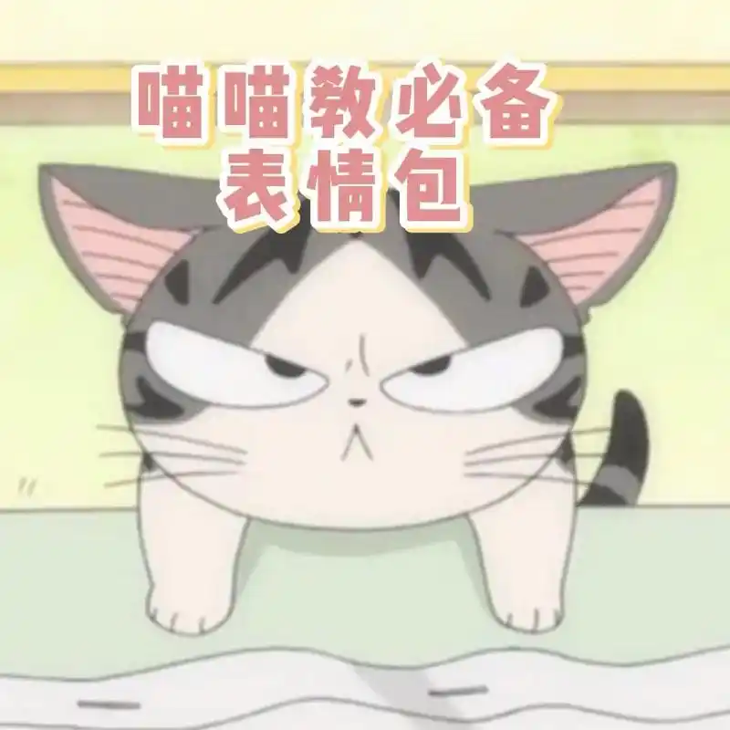 喵圈必备表情包上线!#甜甜私房猫 #动漫 #喵喵教 #猫咪表 - 抖音