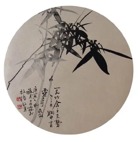 竹子国画作品欣赏