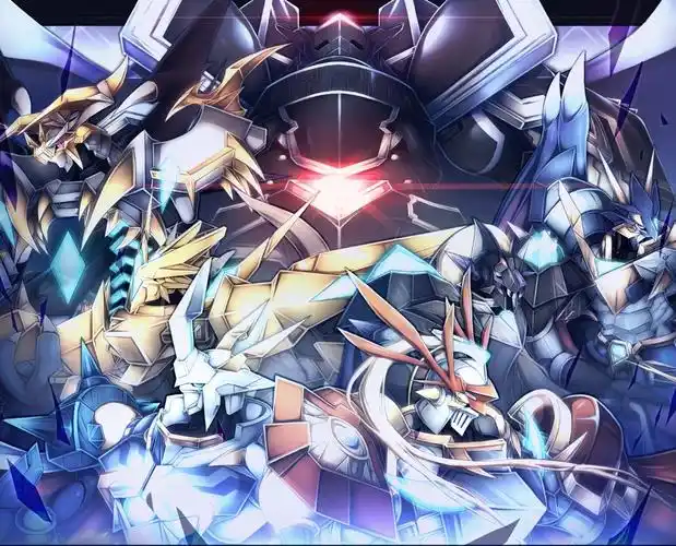 数码宝贝 皇骑x形态