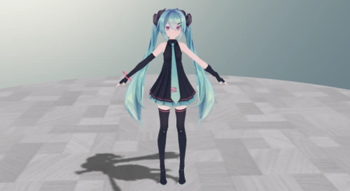 mmd模型sour式gimmexgimme初音ミク模型下载