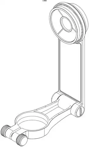 麦克风手机支架