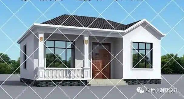 21款适合北方农村建造一层农村自建房别墅,北方建房的最爱父母盖