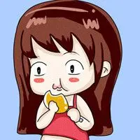 贪吃小孩卡通头像