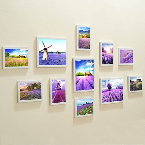 一把手简约现代相框挂墙照片墙背景墙创意客厅装饰组合免打孔相片