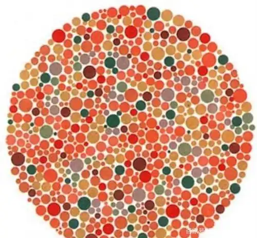 车辆管理部门常用的4张色盲测试图中的第三张图存在争议