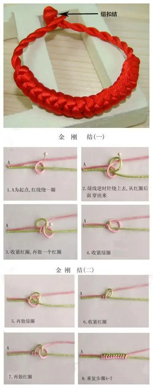 编织# #爱心# #love# #手工diy# #制作教程# #礼物# #创意# #手链