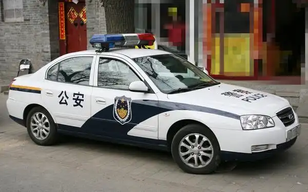 男子喝大了,同行女子拨打110,希望警车送他们回家.