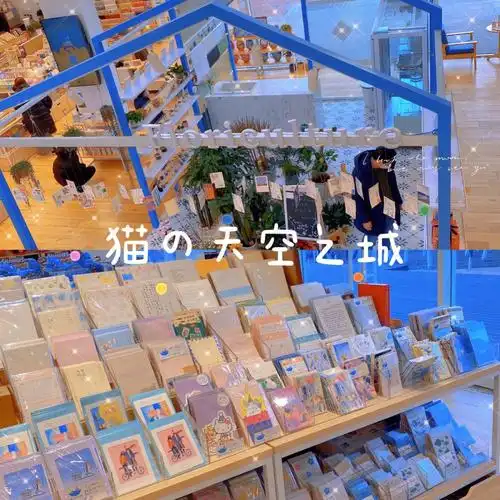打卡网红概念书店猫の天空之城78