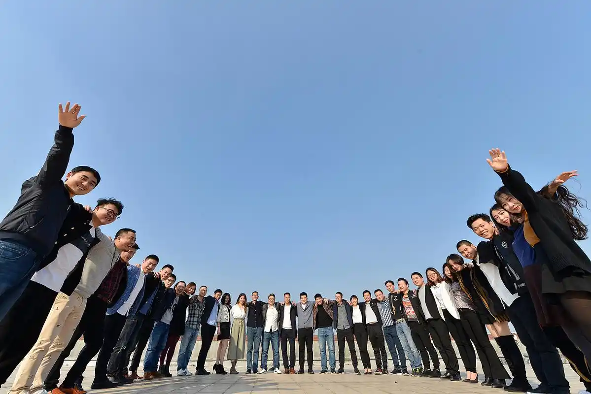 公司团队照摄影企业集体拍摄深圳员工合照拍照