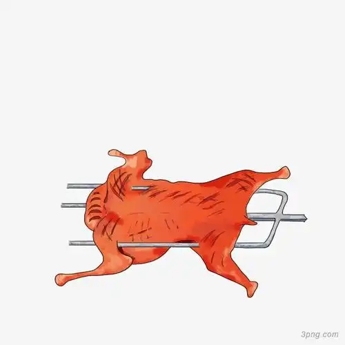美味烤全羊png素材透明免抠图片其他元素