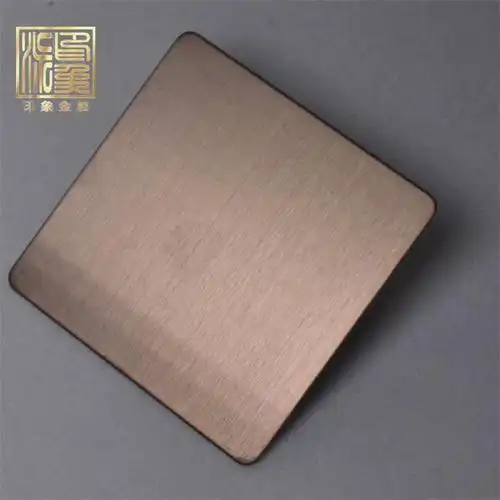 供应西安不锈钢拉丝古铜色/叠纹彩色不锈钢装饰材料|价格|厂家|多少钱