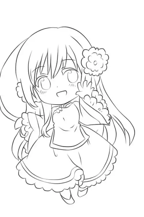 二次元萌图线稿赞评论25更多