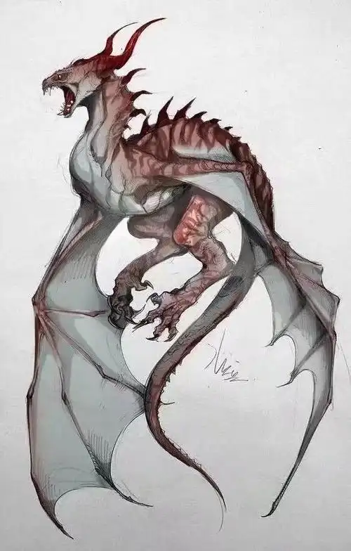 画的尽量清晰一点西方龙画法教程西方龙简笔画可爱西方龙的简笔画霸气