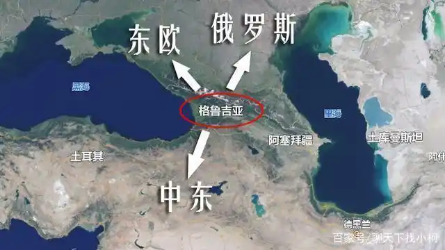 格鲁吉亚地理位置