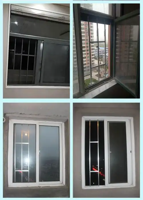 推拉窗防护栏高层窗户防护栏免打孔自装儿童防盗窗推拉窗隐形防盗网防