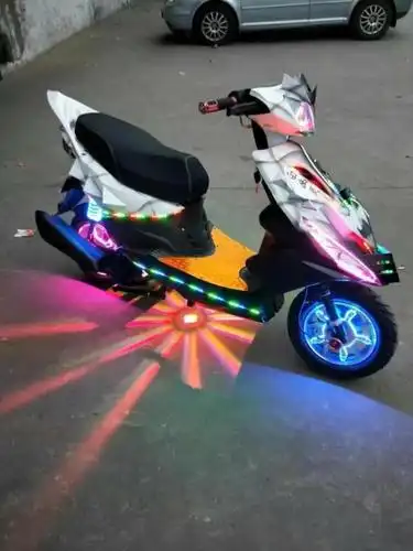 定制踏板车保险杠 鬼火保险杠