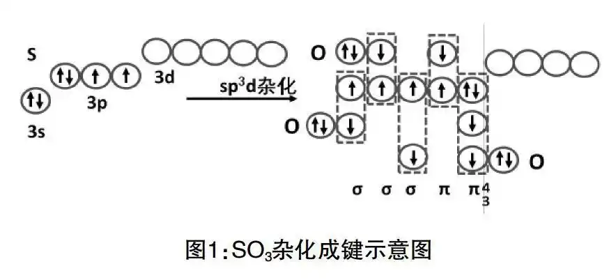 [摘 要] 針对无机化学专业书籍和网络中so3和clo3两种分子成键的杂化