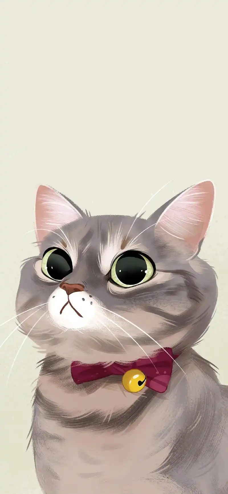 多彩壁纸646期|一组可爱的猫咪手机壁纸 高清壁纸无水印