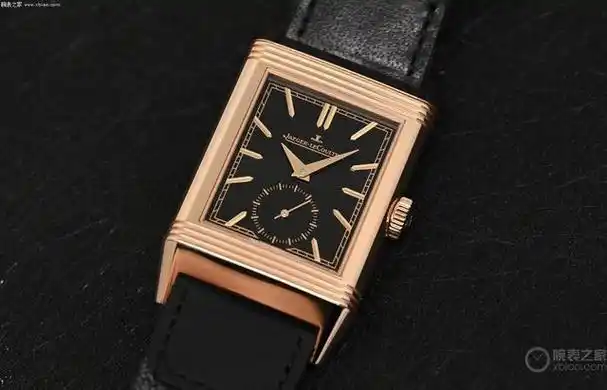 尊贵气质 积家翻转系列小秒针玫瑰金腕表