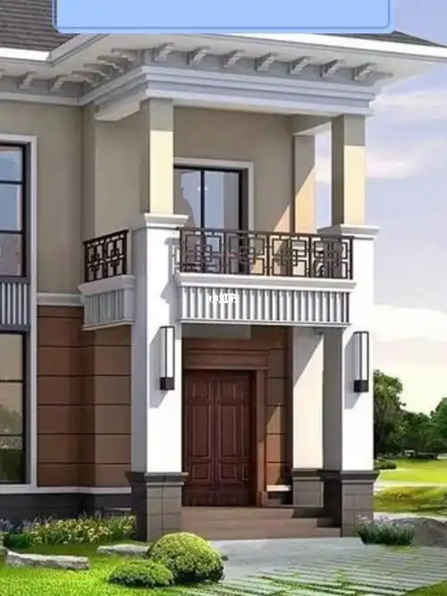 两开间二层小别墅