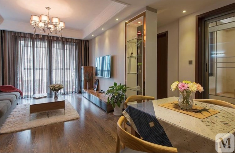 4万86㎡简欧二房装修尊享魅力设计,百变品质生活