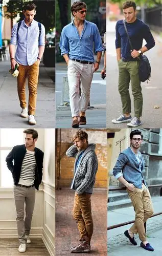 男士形象指导 - 卡其裤