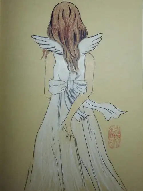 手绘天使