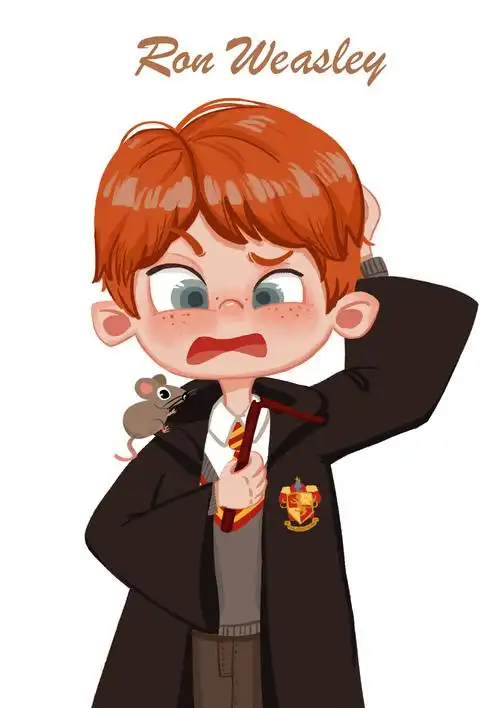 可爱崽崽罗恩 太喜欢了