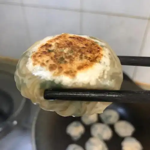 韭菜鸡蛋粉丝煎包75薄皮75