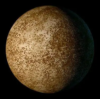 水星表面 资料图片