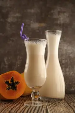 木瓜牛奶汁图片
