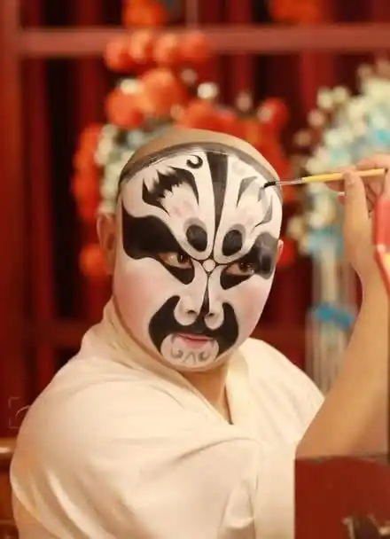 司献伟霓裳雅韵京剧摄影 京剧脸谱之张飞