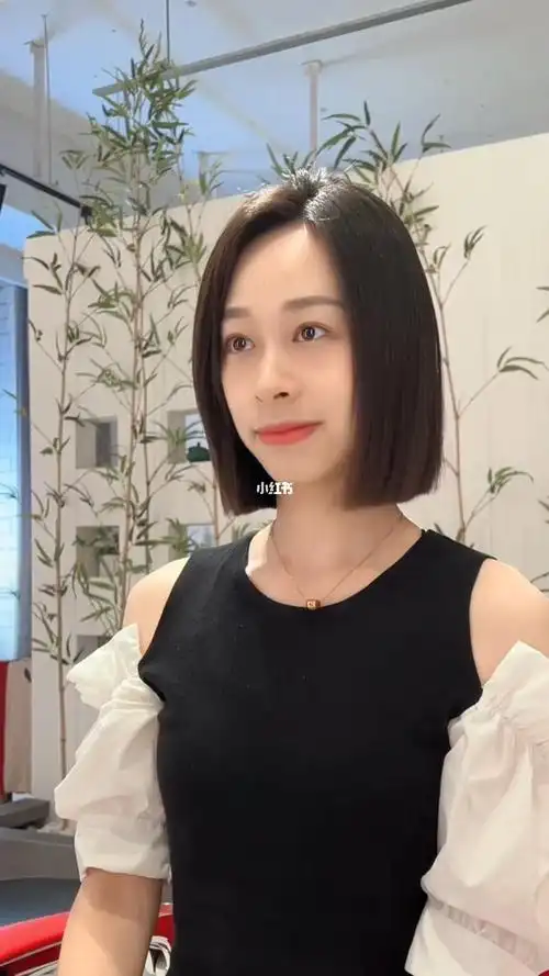 齐肩短直发可盐可甜又乖又洒脱