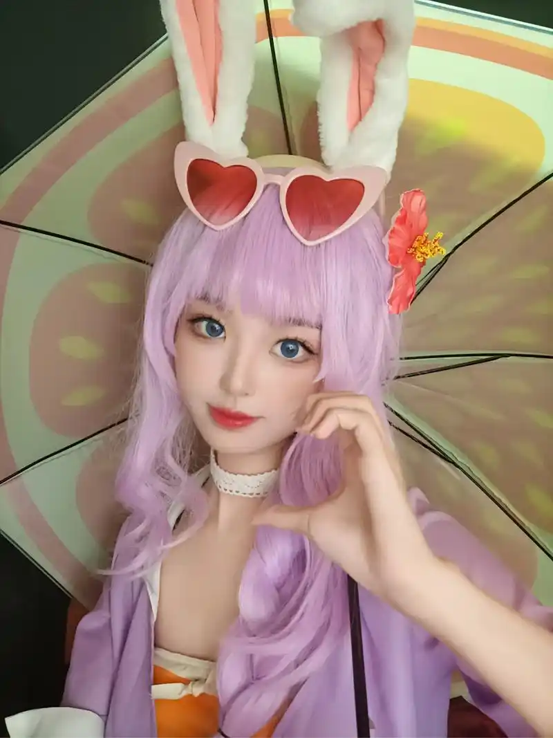 【cos】公孙离蜜橘之夏 我的心,有半个橘子那么甜～#王者荣耀cos