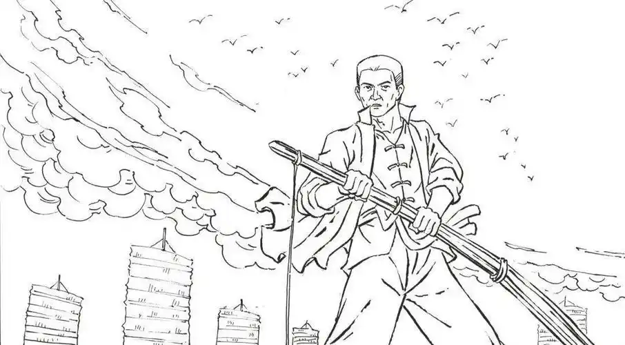 这一夜王小弟带领船工一中队冒着枪林弹雨往返6个来回渡送战士3000多